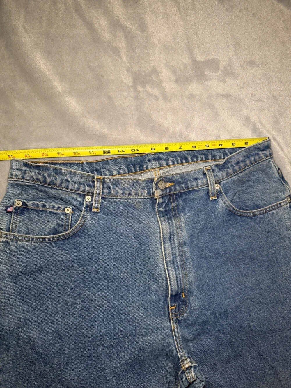 Polo Ralph Lauren Jeans Pants Mens Size 36x30 Straight Leg Casual Med. Wash Exc.